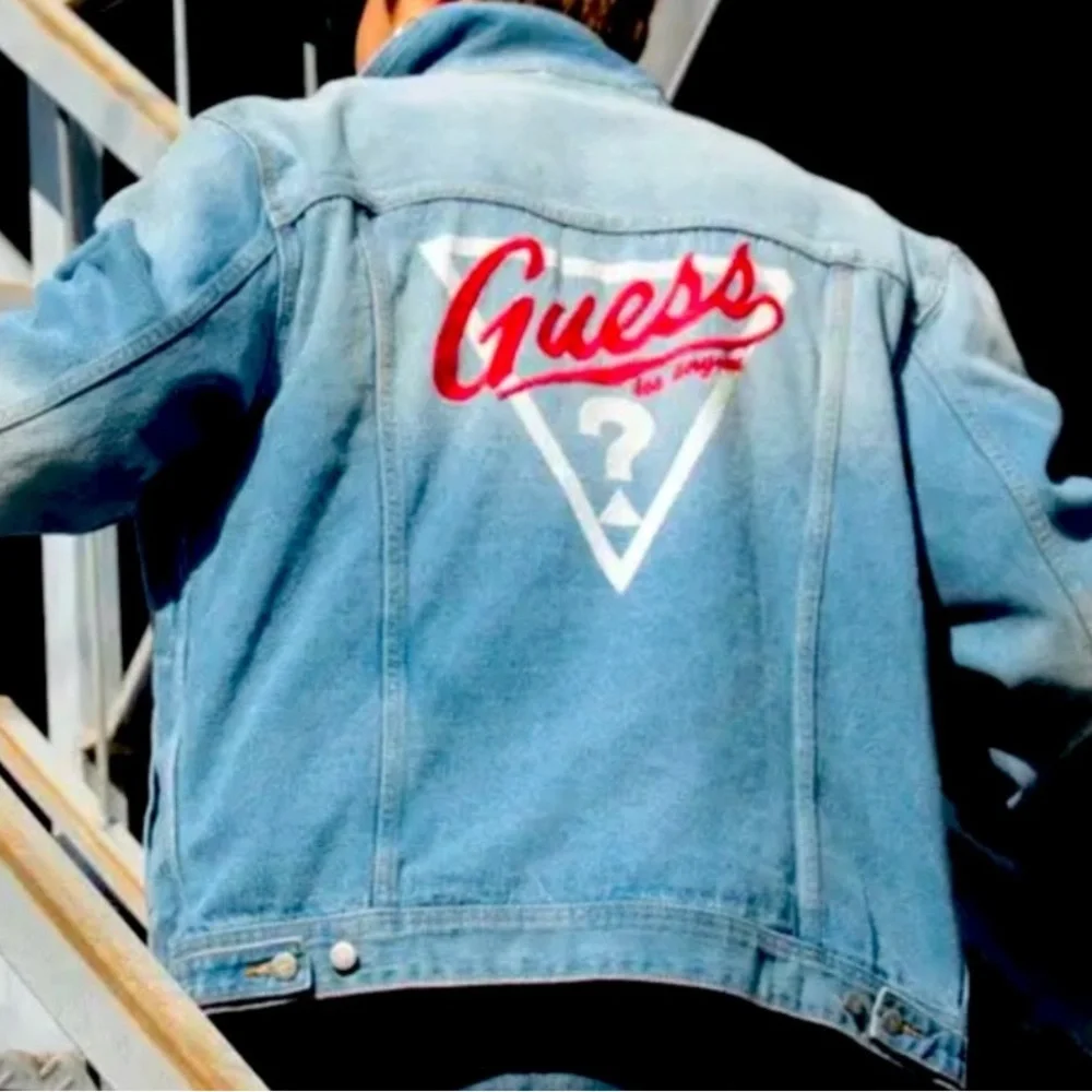 Vintage 1980’s Guess Blue Denim Jacket - Picture 11 of 11